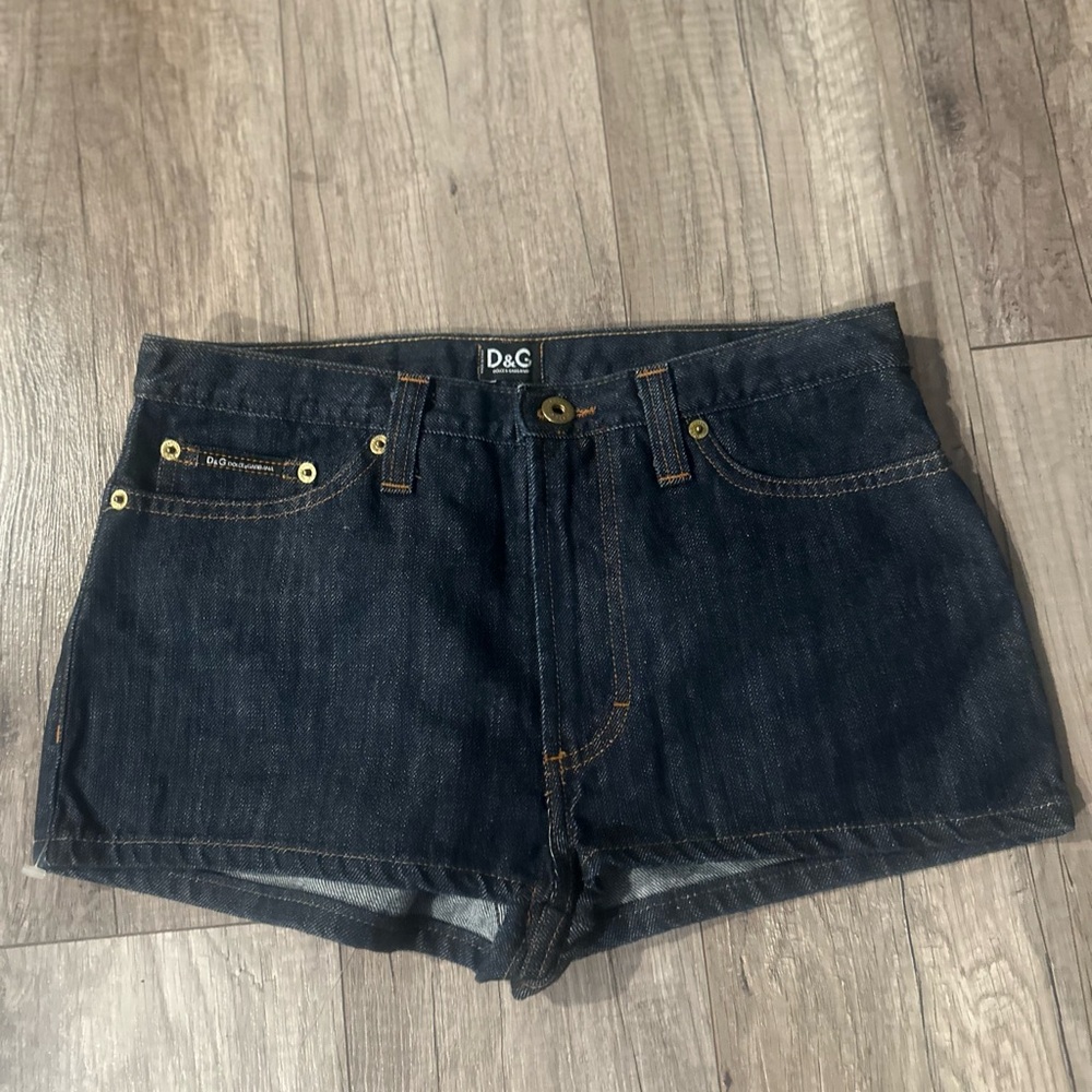 D&G Midnight Blue Denim Shorts